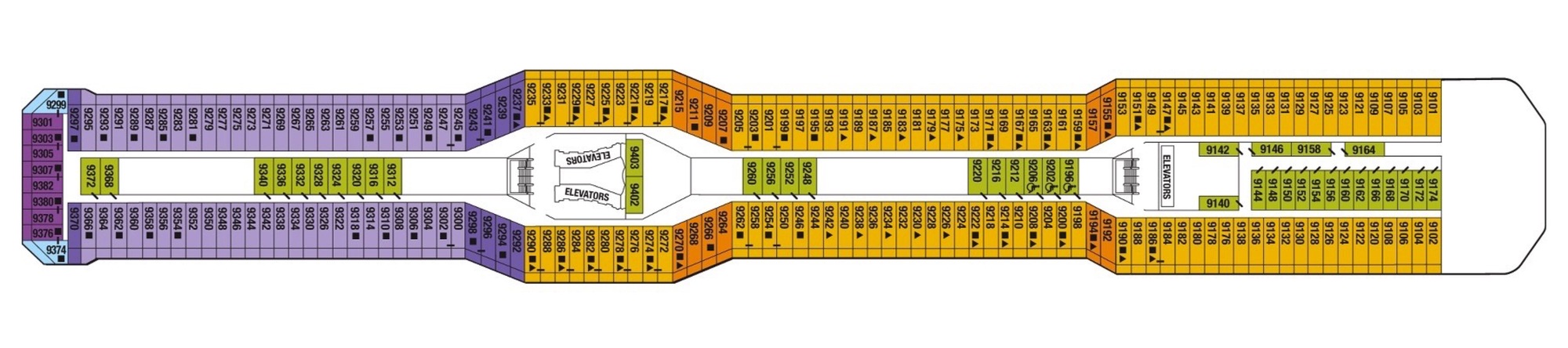 Deck 9 plan